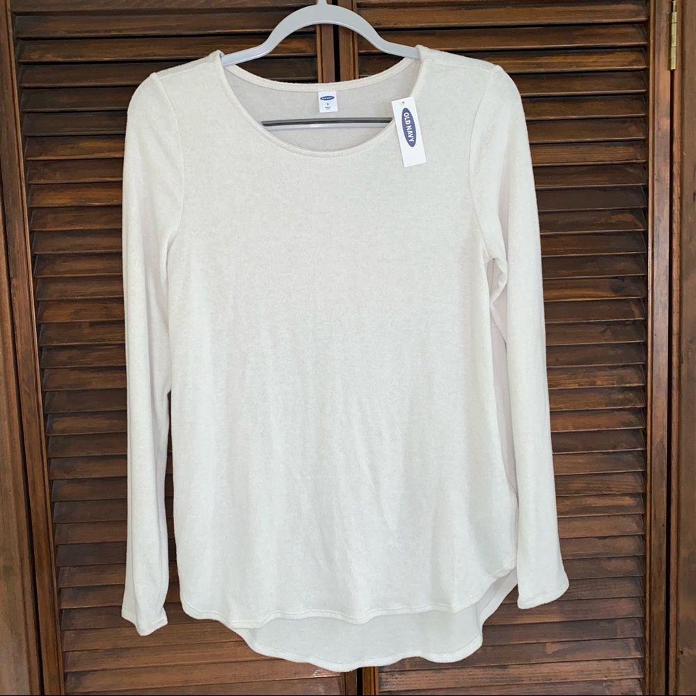 Old Navy White long sleeve